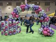 Fun and food displays at the National Women's Show