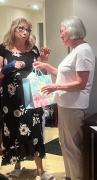 Rhonda thanks Lynn for her many years and many roles on the Board